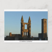St Andrews Cathedral Postkarte (Vorderseite)