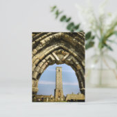 St Andrews Cathedral Postkarte (Stehend Vorderseite)