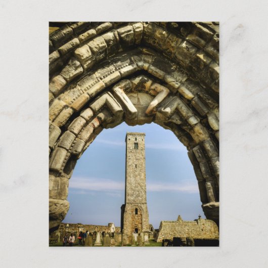 St Andrews Cathedral Postkarte (Vorderseite)
