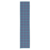 St Andrews District Tartan Blue Kariert Kurzer Tischläufer (Vorderseite)