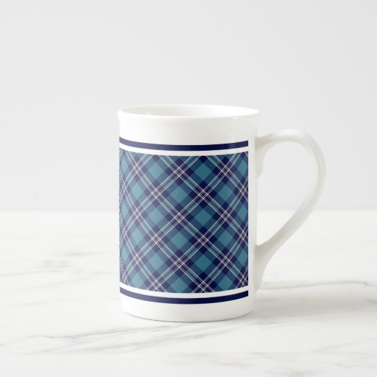 St Andrews District Tartan Bone China Tasse (Rechts)