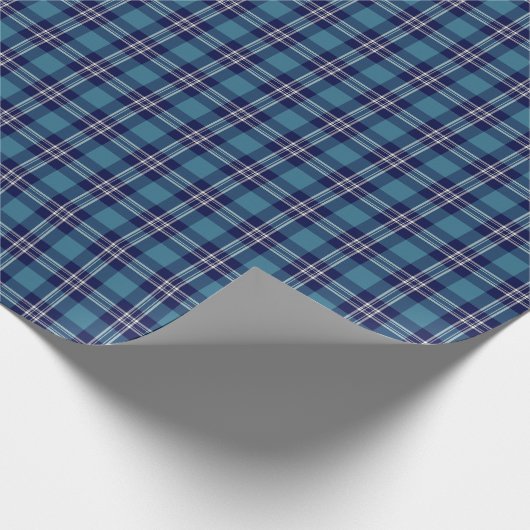 St Andrews District Tartan Geschenkpapier (Ecke)