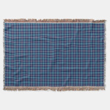 St Andrews District Tartan Throw Blanket