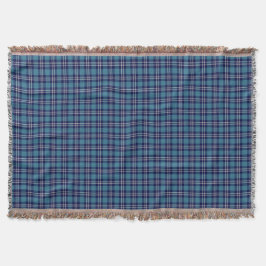 St Andrews District Tartan Throw Blanket Decke