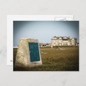 St Andrews Golfplatz Postkarte (Vorne/Hinten)