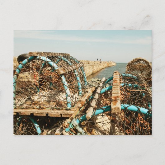 St Andrews Harbor Postkarte (Vorderseite)