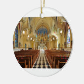 St. Andrews Katholische Kirche Roanoke Virginia Keramik Ornament (Links)