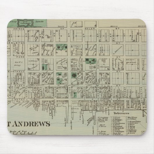 St Andrews NB Mousepad (Vorne)