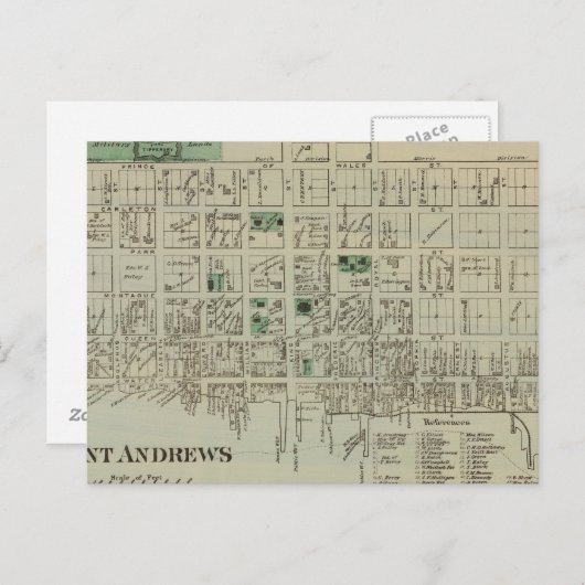 St Andrews NB Postkarte (Vorne/Hinten)