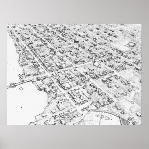 St. Andrews, New Brunswick Aerial Poster