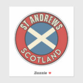 St Andrews, Schottland Aufkleber (Blatt)