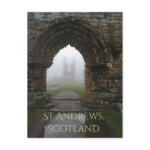 St Andrews, Schottland Kathedrale Arches in Dense