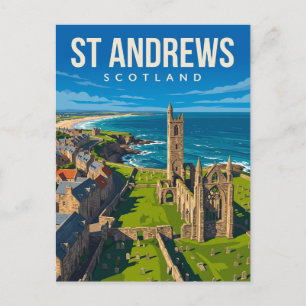 St Andrews Schottland Postkarte