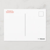 St Andrews Scotland Café "Meet Your Prince" Postkarte (Rückseite)