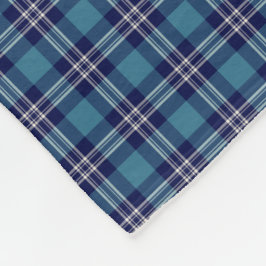 St Andrews Scotland District Tartan Fleecedecke