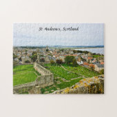 St Andrews Scotland Kathedrale Tower Skyline Puzzle (Horizontal)
