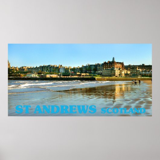 st andrews scotland poster (Vorne)