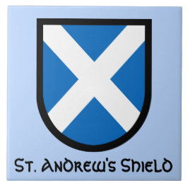 St. Andrew's Shield Fliese
