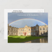 St. Andrews St. Salvator's Quad Card University Postkarte (Vorne/Hinten)