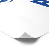 St. Andrew's Stadium Map Design Poster (Ecke)