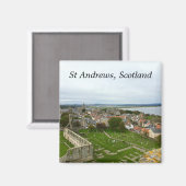 St Andrews Town Luftseilbahn ab Kathedrale Magnet (Vorderseite/Rückseite)