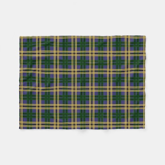St. Andrews University - Tartan Fleecedecke (Vorderseite (Horizontal))
