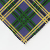 St. Andrews University - Tartan Fleecedecke (Ecke)