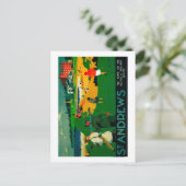 St. Andrews Vintag PosterEurope Postkarte (Stehend Vorderseite)