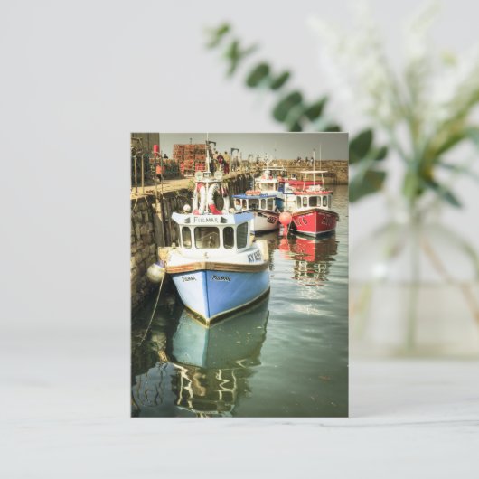 St- Andrewshafen Postkarte (Stehend Vorderseite)