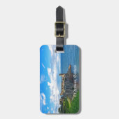 St- Andrewsschloss, Schottland Gepäckanhänger (Vorderseite vertikal)