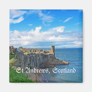 St- Andrewsschloss, Schottland Magnet
