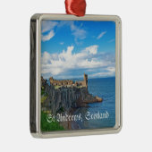 St- Andrewsschloss, Schottland Ornament Aus Metall (Rechts)