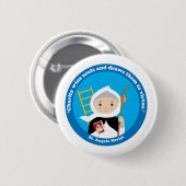 St. Angela Merici Button (Vorne & Hinten)