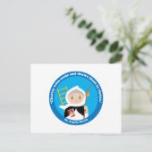 St. Angela Merici Postkarte (Stehend Vorderseite)