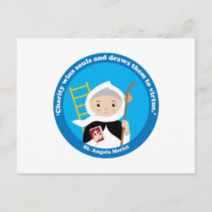 St. Angela Merici Postkarte
