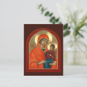 St. Anna Gebetskarte Postkarte (Stehend Vorderseite)