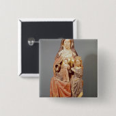 St Anne, die Jungfrau und Kind, Button (Vorne & Hinten)