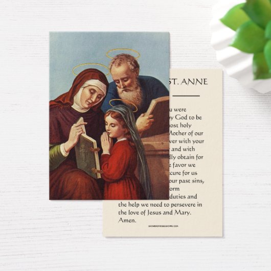 St. Anne Gesegnete Jungfrau Mary Gebet Heilige Kar (Schreibtisch)