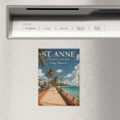 St Anne Guadeloupe Magnet (In Situ (Geschirrspüler))