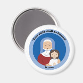 St. Anne Magnet (Vorderseite/Rückseite)
