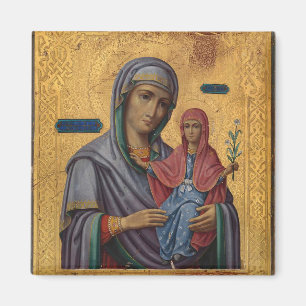 St. Anne und das orthodoxe Theotokos-Christliche I Magnet