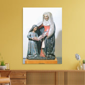 St. Anne und die Jungfrau, 1500-30 Leinwanddruck (Insitu (Wohnzimmer))