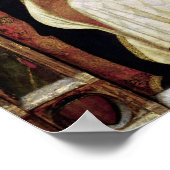 St. Anne und die Jungfrau Poster (Ecke)