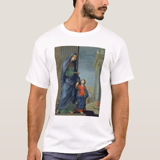 St Anne, welches die Jungfrau zum Tempel führt T-Shirt (Vorderseite)