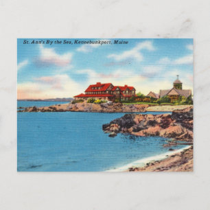 St. Ann's By the Sea, Kennebunkport, Maine Postkarte