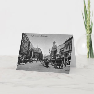St. Ann's Square, Manchester, c.1910 Karte