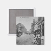 St. Ann's Square, Manchester, c.1910 Magnet (Vorderseite/Rückseite)
