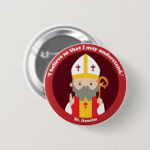 St. Anselm Button (Vorne & Hinten)