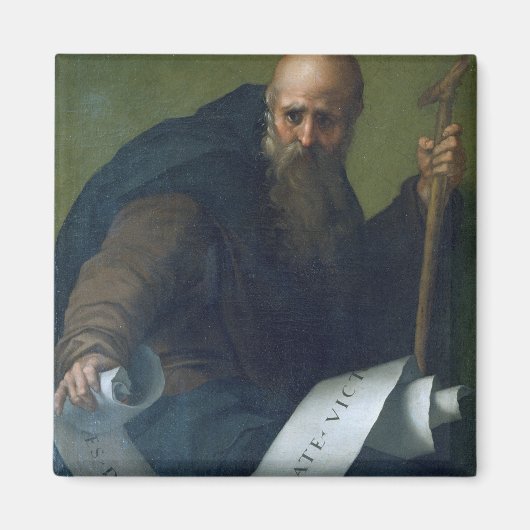 St. Anthony Abbot (c.251-356) c.1518-19 (Öl auf ca Magnet (Vorne)