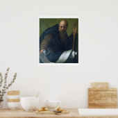 St. Anthony Abbot (c.251-356) c.1518-19 (Öl auf ca Poster (Küche)